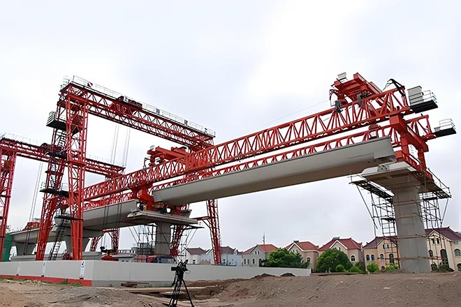bridge girder erection machine