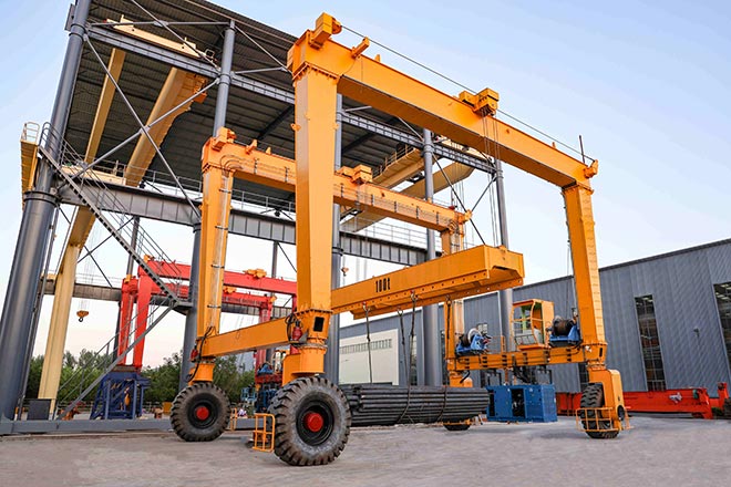 rubber tyre gantry crane