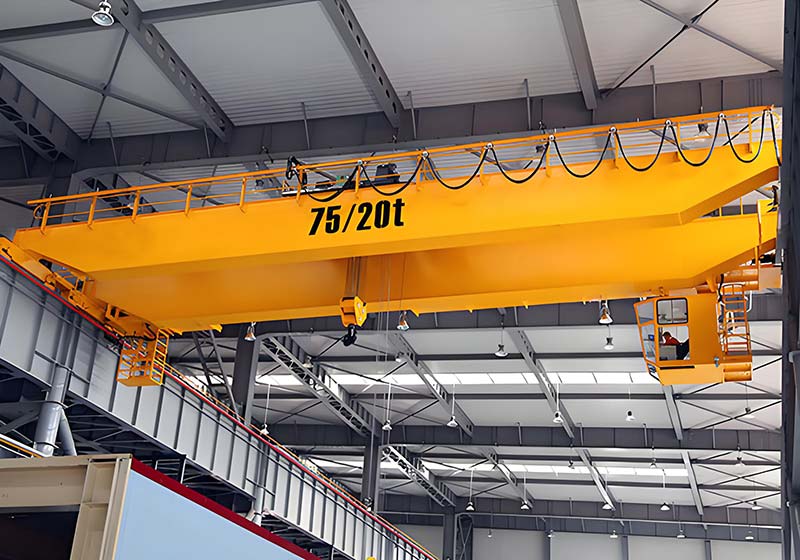 20 ton European double beam crane for large factory in Germany