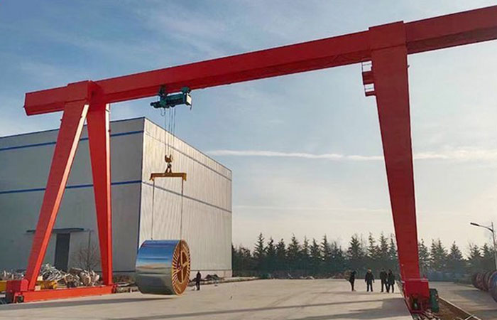 single girder crane