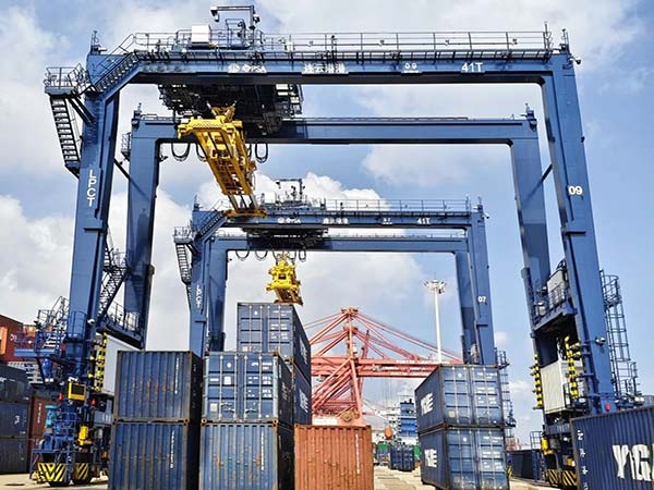 Rubber Tyred Container Gantry Crane