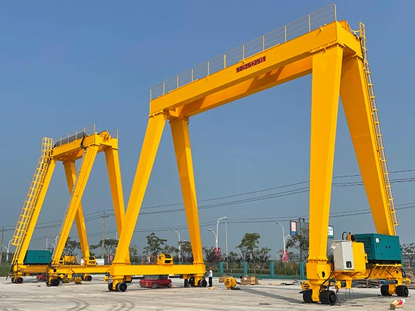 Electric Rubber Tyre Gantry Cranes