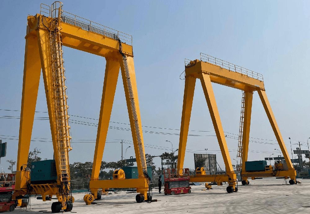 Electric Rubber Tyre Gantry Cranes